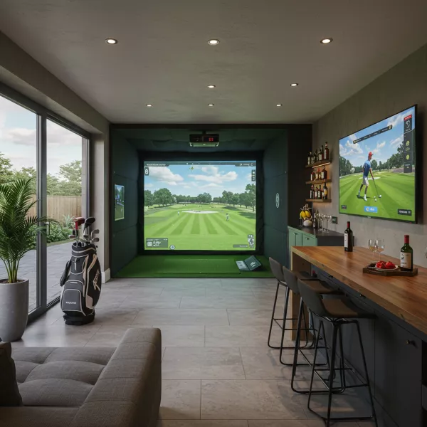 Bespoke Golf Sim Garden Room
